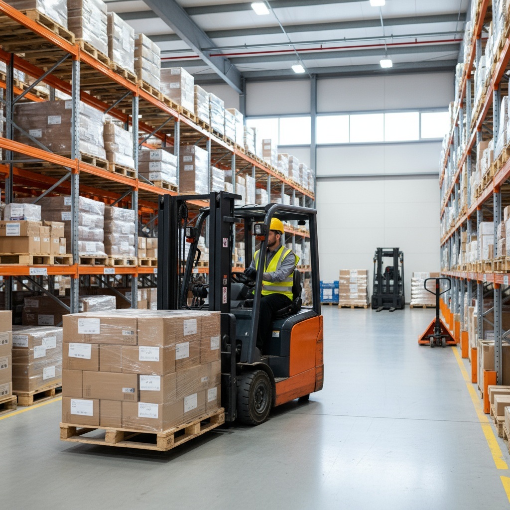 Targoncavezető munkában - Federal Trust gépkezelő képzés